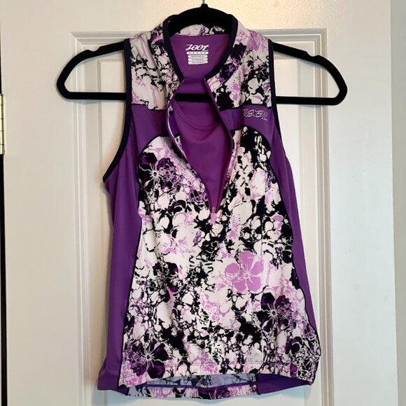 Women's Zoot Cycle Fit Splash Racerback Tank. NWT - Picture 1 of 5